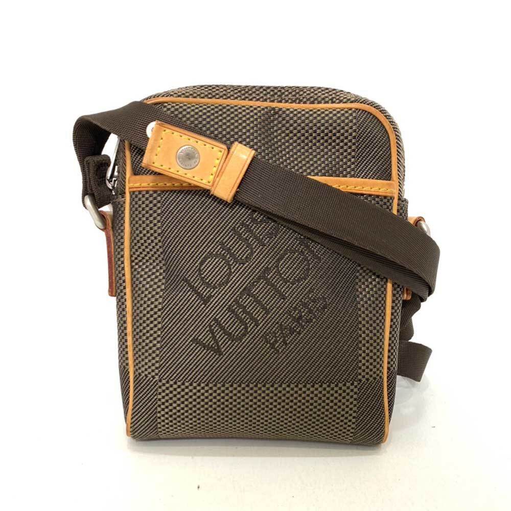 LOUIS VUITTON Authentic Brown Damier Pochette Shoulder Bag